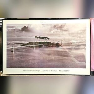 Amelia Earhart flight.